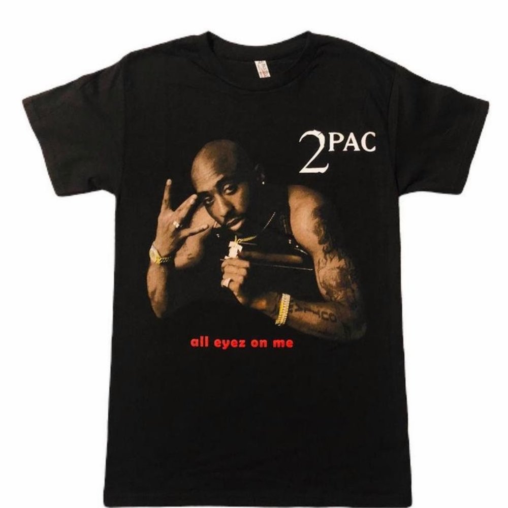 2Pac All Eyez On Me Vintage Tshirt, Tupac Shakur Gift For Him, Gift For Fan 2Pac